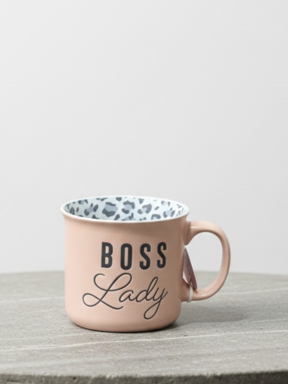 Boss Lady Pink Ceramic Mug